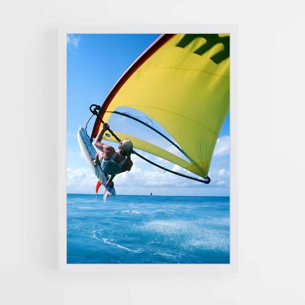 Poster Robby naish enjoués – affiche Planche à voile (vue 3)